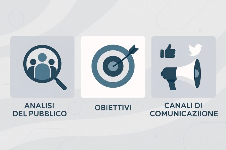 Quali sono i tre elementi che formano una strategia di marketing?